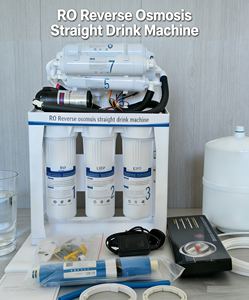 Système d'osmose inverse RO 5 étapes 100G/400G/600G, traitement <span class=keywords><strong>de</strong></span> l'<span class=keywords><strong>eau</strong></span> industrielle, purificateur d'<span class=keywords><strong>eau</strong></span> commercial pour hôtel, cafétéria, maison - Product Image 2