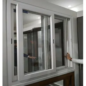 D-TOP 2023 fenêtre insonorisée verre volets en aluminium ouragan impact fenêtres aluminium verre fenêtre coulissante pour la maison
