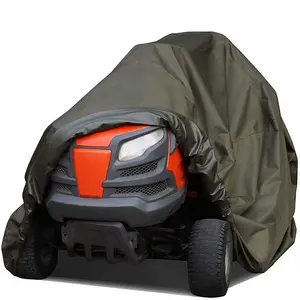 Garden Lawn Mower Cover Outdoor Waterproof Cover 210D Oxford Cloth UV Proof Tractor Body Cover