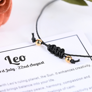 กำไลข้อมือคริสตัลธรรมชาติขายส่ง กำไลข้อมือการ์ดกลุ่มดาวแบบกำหนดเอง - Product Image 3