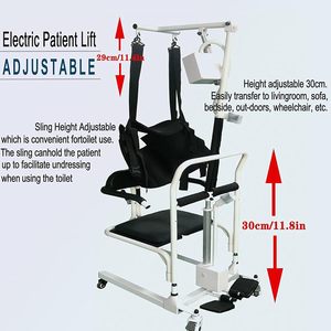 Produit de soins pour personnes âgées Xiangfali, toilette électrique, fauteuil roulant de transport pour patients, pour utilisation à domicile, transfert au chevet, <span class=keywords><strong>commode</strong></span> - Product Image 5