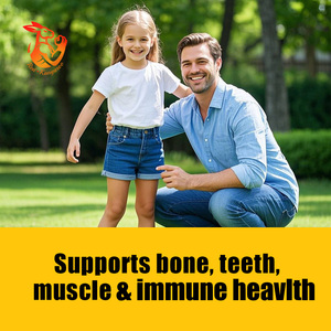 Best Selling Vitamin D3 Gummies Sugar Zero with Vitamin D3 Sodium Supports Bone Teeth Muscle Immune Health Dietary <b>Supplements</b> - Product Image 2