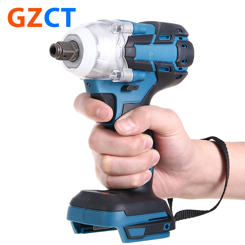 Электрический беспроводной ударный гайковерт с литий-ионной батареей, набор электроинструментов для деревообработки/автомобиля, бесщеточный ударный гайковерт
