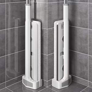 Mopa Plana <span class=keywords><strong>Plegable</strong></span> de Acero Inoxidable Ligero 2025 con Bandeja de Plástico, Sin Necesidad de Lavar a Mano, con Sistema de Escurrido, para Uso en Seco y Húmedo - Product Image 2