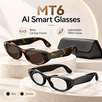 Nouvelles Lunettes Intelligentes MT6 2026 avec Caméra 8MP, Style Classique, Assistant IA 1080P, Traduction en Temps Réel et Contrôle Tactile