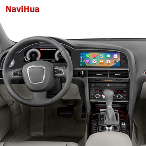 หน้าจอสัมผัส Navihua สำหรับ Audi A6 A6L ปี 2005-2011 ระบบ Android 13 อุปกรณ์เสริมในรถยนต์ อัพเกรดระบบนำทาง GPS เครื่องเสียงติดรถยนต์ จอแสดงผลดิจิตอล - Product Image 1