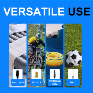 Rechargeable petit cycle mini vélo électrique <span class=keywords><strong>pompe</strong></span> à pneu accessoires de vélo portable <span class=keywords><strong>pour</strong></span> vélo pompes haute pression - Product Image 6