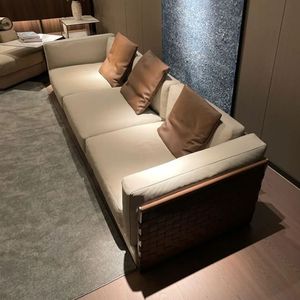 Canapé-lit de qualité supérieure, moderne, inclinable, en tissu, modulaire, pour un salon confortable et une utilisation hôtelière - Product Image 4