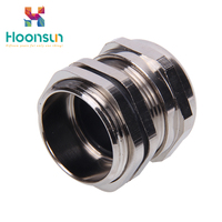 Presse-étoupe métalliques étanches IP68 en laiton M12 M16 pour câbles M18 M20 M22 M25 PG7 PG9 PG11 PG13.5 PG16 PG21 PG29 PG36 PG42