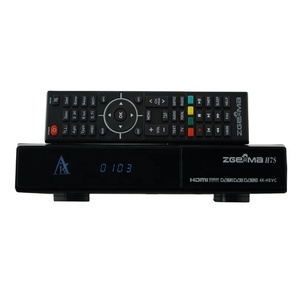 Nueva Venta caliente Singal Digital 2 * + sintonizadores triples de 1/C 4K UHD TV Box Linux OS E2 ZGEMMA H7S con funciones Ci + <span class=keywords><strong>OScam</strong></span> - Product Image 1