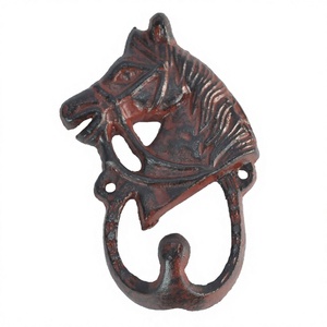 Cast Iron Vintage Horse Head <b>Hook</b> Best Selling Metal Towel <b>Key</b> Holder Wholesale Multifunctional <b>Wall</b> <b>Hook</b> in Competitive Price - Product Image 1