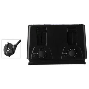 <span class=keywords><strong>Tostadora</strong></span> de Pan Automática Portátil para Sándwiches Dobles, Multifuncional, Eléctrica, de Acero Inoxidable, con Capacidad para 4 Rebanadas - Product Image 2