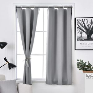 Barra de Cortina Ajustable Antideslizante Negra Sólida para División de Espacios, Barra de Cortina de Ducha de Alta Resistencia con Tensión de Resorte para Baño - Product Image 4