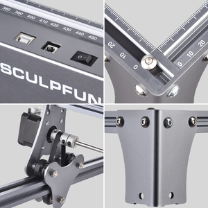 Máquina de Grabado Láser <span class=keywords><strong>SCULPFUN</strong></span> <span class=keywords><strong>S6PRO</strong></span> 60W de Alta Precisión con Fuente Extendida, Mini Grabador Láser DIY - Product Image 3