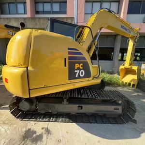 Excavatrice Komatsu PC70 d'occasion à vendre en usine du Japon en bon état avec composants du noyau de la pompe à engrenages du moteur inclus - Product Image 1