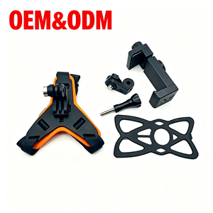 Soporte Universal Antideslizante para GoPro Hero/DJI Osmo Action/nsta360 X5, Kit de Montaje en el Mentón del Casco para Teléfonos y Cámaras de Acción - Product Image 1