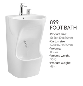 Lavabo in Ceramica per Igiene Islamica (Wudu) per il Mercato del Medio Oriente - Product Image 4