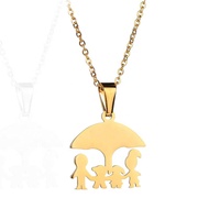 Collier personnalisé de famille avec pièces découpées, bijoux pour la fête des pères, fils, filles et garçons, cadeau personnalisé