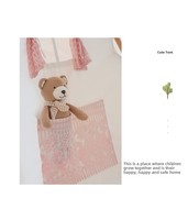 Tente d'été Montessori en toile de coton style indien moderne pour enfants, en pin de Nouvelle-Zélande, pour la maison et la salle de jeux