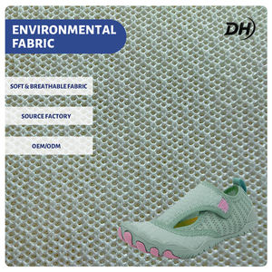 Tissu en maille 3D respirant léger 100% polyester, directement de l'usine, pour la tige des chaussures de sport - Product Image 1