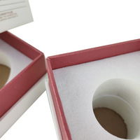 Boîte cadeau de couverture Tiandi exquise boîte d'emballage de parfum d'huile essentielle de rouge à lèvres de carte blanche boîte de parfum de bougie vierge