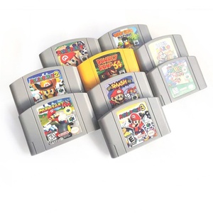 Cartucho de Videojuego para N64: Super Mario Series, Kart 64, Party 1, 2, 3, Donkey Kong Country, Super Smash Bros - Product Image 1
