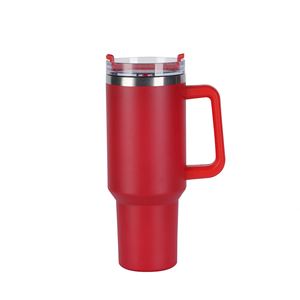 <b>Travel</b> Car H1.0 <b>Handle</b> <b>Mug</b> 40oz Double Wall Insulated Tumbler Lid Straw Anti-Slip ODM Custom Brand - Product Image 6