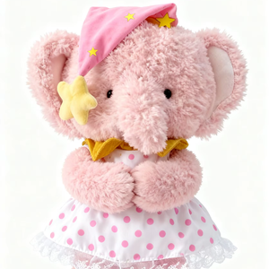 OEM personalizzato pigiama Party bambola di peluche coniglio elefante orso <span class=keywords><strong>maiale</strong></span> bambino compagno bambola regalo per fidanzata - Product Image 1