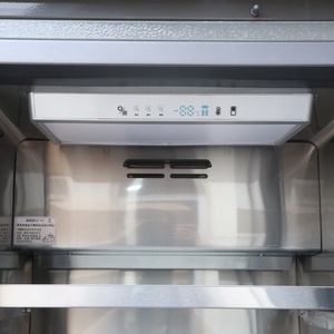 Chất lượng cao sang trọng bằng thép không gỉ Bảng điều khiển sẵn sàng được xây dựng trong tủ lạnh lớn Side-by-side với tủ đông dưới để sử dụng nhà - Product Image 4