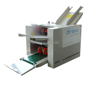 Máquina Plegadora de Papel ZE-9B/4, Máquina Automática para Doblar Sobres y Cartas con Contador Digital y Parada Automática - Product Image 3