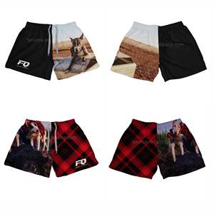 FQ toptan Aborigines kovboy Footy şort erkekler Rugby şort cepler özel köpek kamyon Footy şort Rodeo Pub hayvan şort - Product Image 3