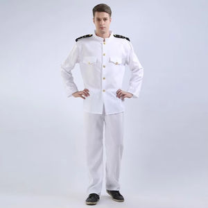 Prezzo all'ingrosso per adulti Halloween Performance <span class=keywords><strong>Costume</strong></span> capitano marinaio gioco di ruolo - Product Image 5