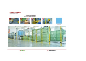 Valla de seguridad para máquina <span class=keywords><strong>METALTEC</strong></span>, valla con cable de metal de acero de alta calidad, robot de seguridad, cercado sin marco, montaje rápido de 6 'de altura - Product Image 3