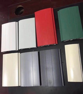 Tapparelle Elettriche Personalizzate 2024, Porta Avvolgibile Moderna in Lega di Alluminio per Villa, Nuovo Design Grafico, Dimensioni Personalizzate - Product Image 3