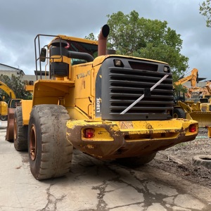 รถตักล้อยาง Volvo L180E มือสอง สภาพดี เครื่องยนต์แข็งแรง ระบบไฮดรอลิกทรงพลัง เกียร์เชื่อถือได้ ยางทนทาน - Product Image 4