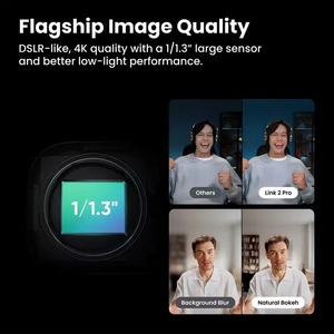 Insta360 Link 2 Pro 4k <b>Wireless</b> Live <b>Camera</b> with Auto Tracking Framing & for Computer 4k Resolution Captures High-definition - Product Image 3