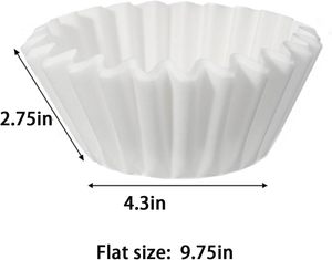 Filtros de Café Desechables de Papel Premium con Pared Ondulada Marca <span class=keywords><strong>Kaike</strong></span> para Café, Té, Espresso, Hogar y Cafetería - Product Image 4