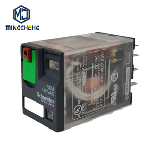 Relé de Propósito General con Base, 24V DC 220V AC, Relé de Potencia Miniatura, Montaje en Zócalo, Componente de Control Eléctrico para Automatización - Product Image 1