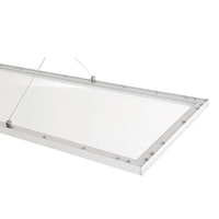 Panneau lumineux LED plat mince 1x4 36W/48W/60W/70W/96W pour bureau commercial hôpital utilisation intérieure carré encastré suspendu