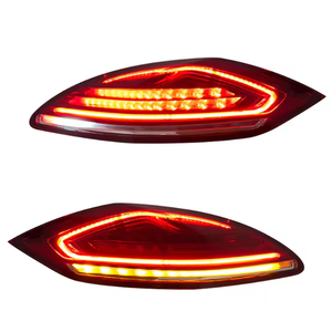 Feux arrière LED pour Porsche Panamera 2010-2013 970.1, mise à niveau vers 970.2, clignotants dynamiques, feux arrière de freinage - Product Image 5