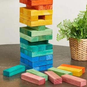 Janga trò chơi samblocks Gỗ Xây dựng đồ chơi tháp janga khối - Product Image 6