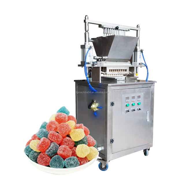 Multi-Function Semi Automatic Gummy Candy Machine with Interchangeable Molds Accurate Depositing
