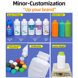 Wholesale 300ml 500ml 600ml 1Liter Food Grade HDPE <strong>Bottle</strong> with TE Screw Lid Natural White <strong>Empty</strong> <strong>Plastic</strong> <strong>Bottles</strong> Packaging - Product Image 4