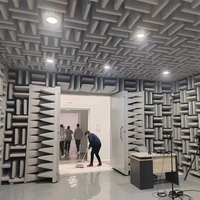 Chambre anéchoïque Jinghuan avec caissons anéchoïques pour tests d'insonorisation et d'isolation acoustique