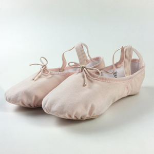 <span class=keywords><strong>Zapatillas</strong></span> <span class=keywords><strong>de</strong></span> <span class=keywords><strong>Ballet</strong></span> <span class=keywords><strong>de</strong></span> Lona Resistentes - Tejido Transpirable para Práctica Diaria <span class=keywords><strong>de</strong></span> Danza - Product Image 2
