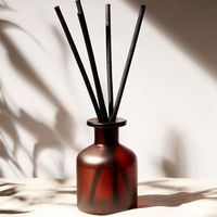 Bouteille diffuseur de parfum en verre vide avec bouchon, 50ml, 80ml, 150ml, 250ml, pour huiles essentielles