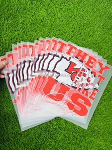 उच्च गुणवत्ता वाले dtf स्थानान्तरण थोक प्लास्टिसोल हीट ट्रांसफर प्रिंटिंग स्टिकर dtf पूर्ण रंग प्लास्टिसोल हीट ट्रांसफर टी-शर्ट - Product Image 6