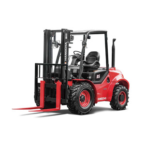 Hangcha מכירה חמה 3.5t x סדרה 4-wd שטח קשה מלגזה משאית עם מנוע דיזל yanmar את כביש מעלית מזלג - Product Image 2