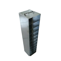 Biobank Acier Inoxydable Tubes Cryogéniques Échantillon Stockage De L'azote Liquide Congélateur Racks pour Cryo Boîtes
