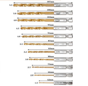 Shank hss מקדחה ביטים עבור מתכת ועץ pdc tct auger hss הליבה קידוח פיתול קרביד פיתול - Product Image 5